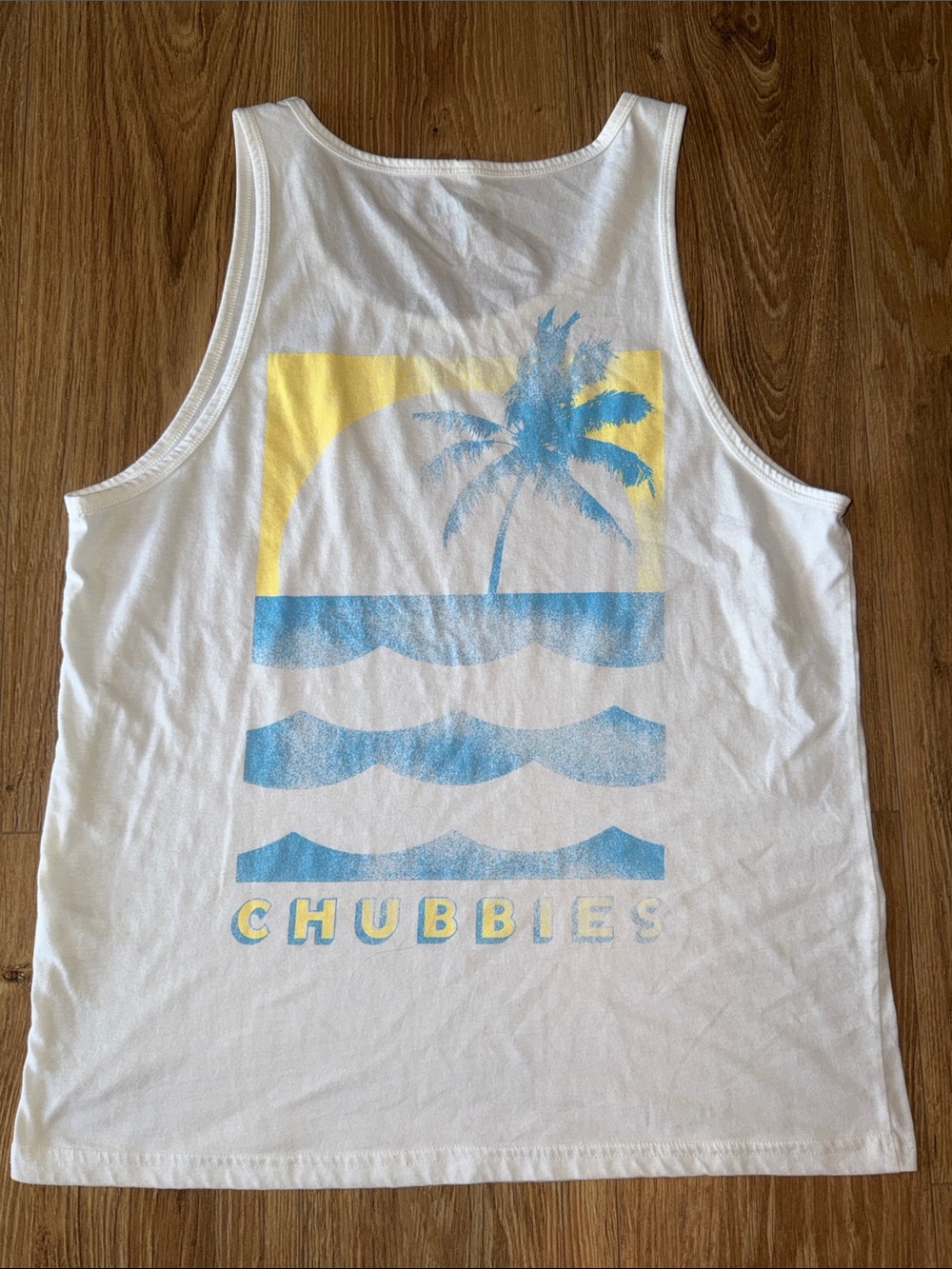 chubbies White Tank Top